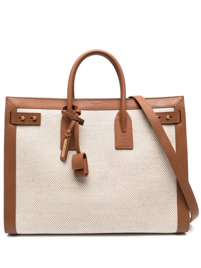 Saint Laurent large Sac De Jour tote bag - Neutrals von Saint Laurent