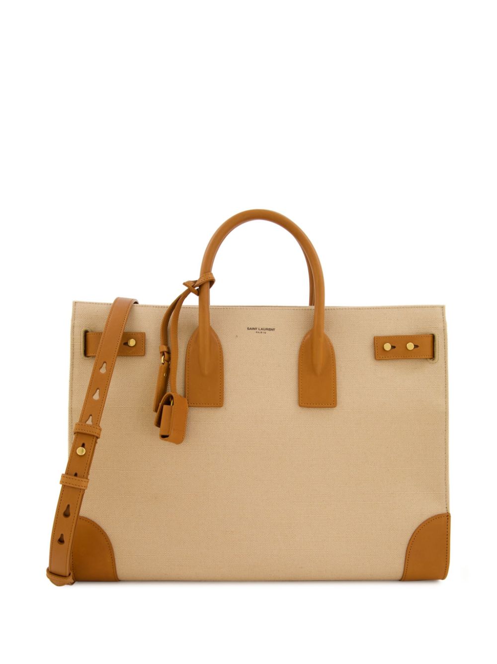 Saint Laurent large Sac de Jour Thin tote bag - Neutrals von Saint Laurent