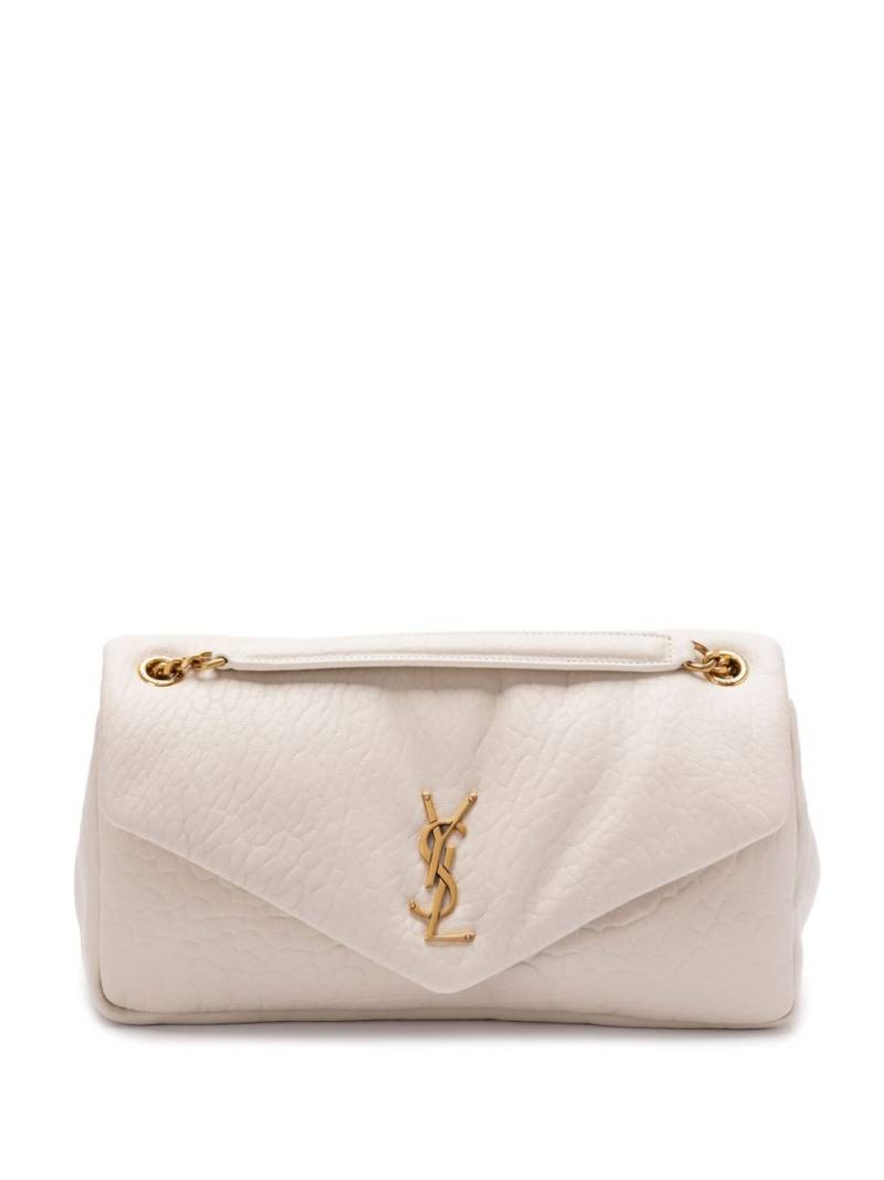 Saint Laurent leather shoulder bag - Neutrals von Saint Laurent