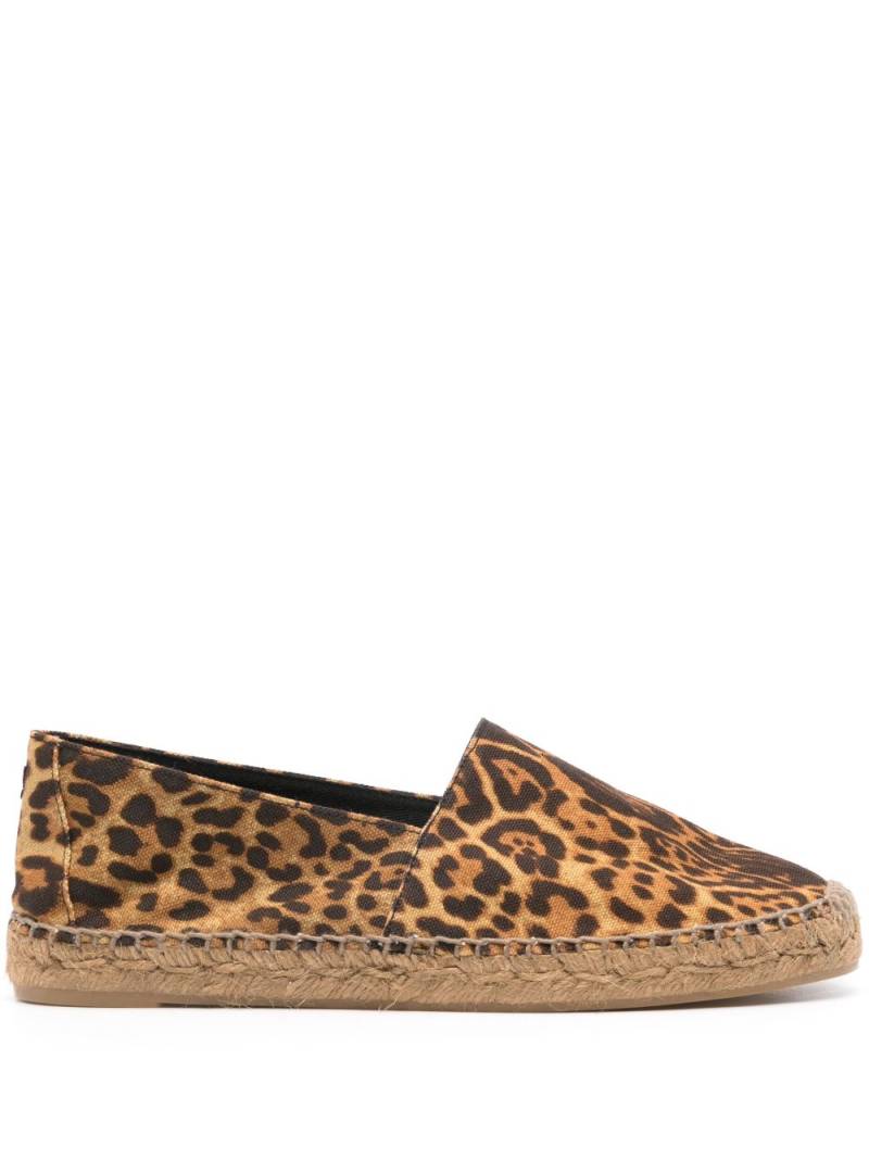 Saint Laurent leopard-print espadrilles - Neutrals von Saint Laurent