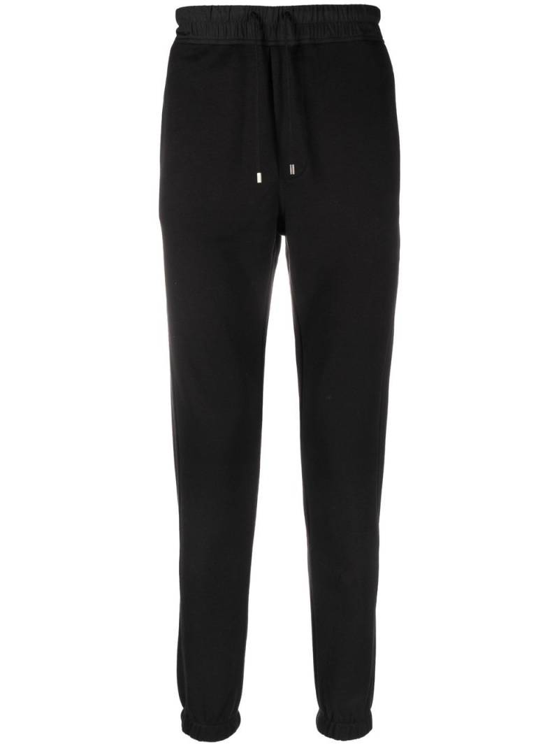 Saint Laurent logo-patch track pants - Black von Saint Laurent