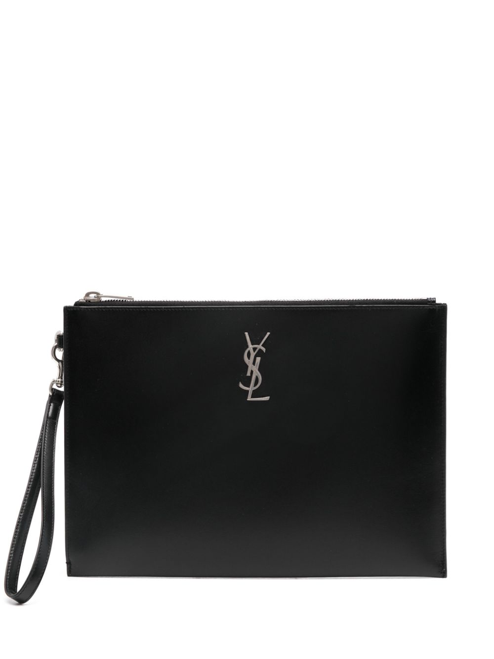 Saint Laurent Cassandre clutch bag - Black von Saint Laurent