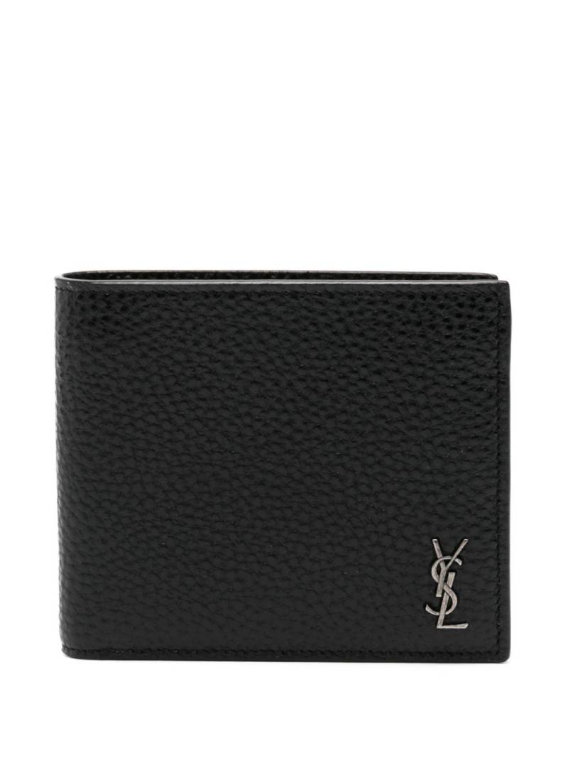 Saint Laurent Cassandre East/West wallet - Black von Saint Laurent