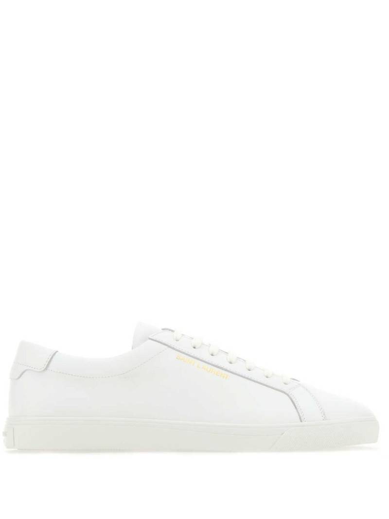 Saint Laurent Andy leather sneakers - White von Saint Laurent