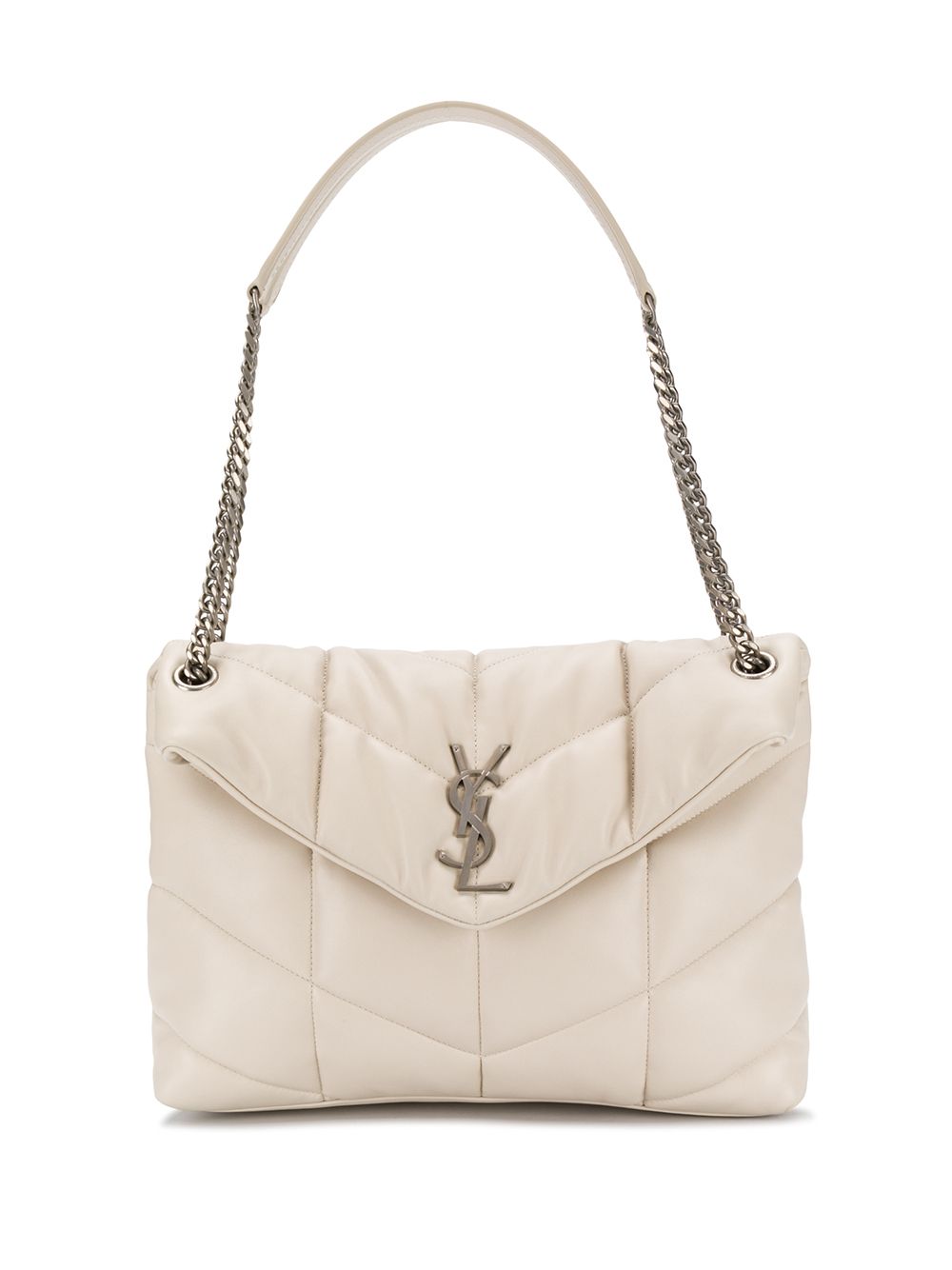 Saint Laurent medium Loulou shoulder bag - Neutrals von Saint Laurent