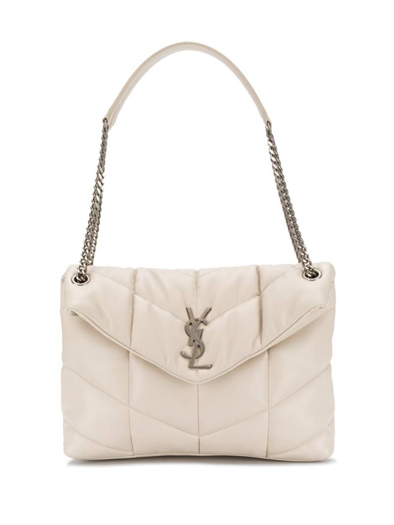 Saint Laurent medium Loulou shoulder bag - Neutrals von Saint Laurent