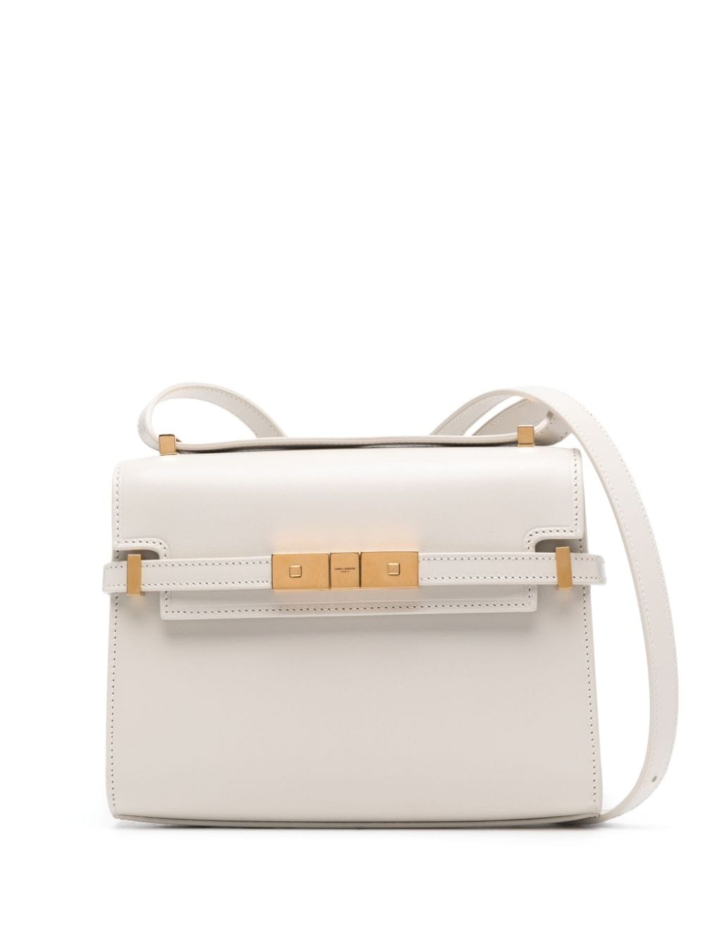 Saint Laurent mini Manhattan cross body bag - Neutrals von Saint Laurent