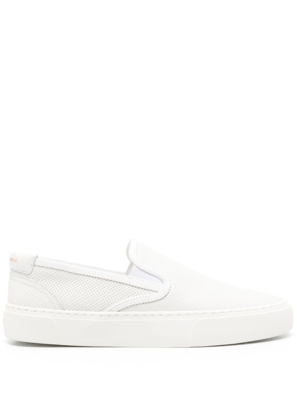 Saint Laurent perforated sneakers - White von Saint Laurent