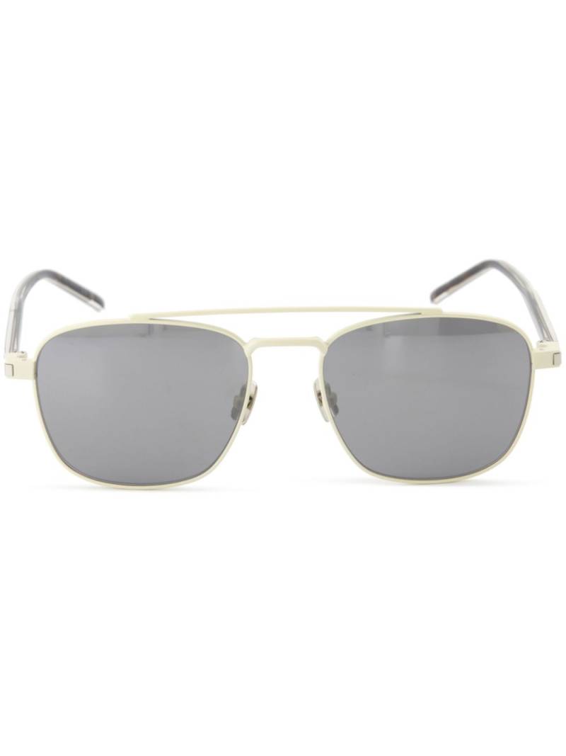 Saint Laurent pilot-frame sunglasses - Gold von Saint Laurent