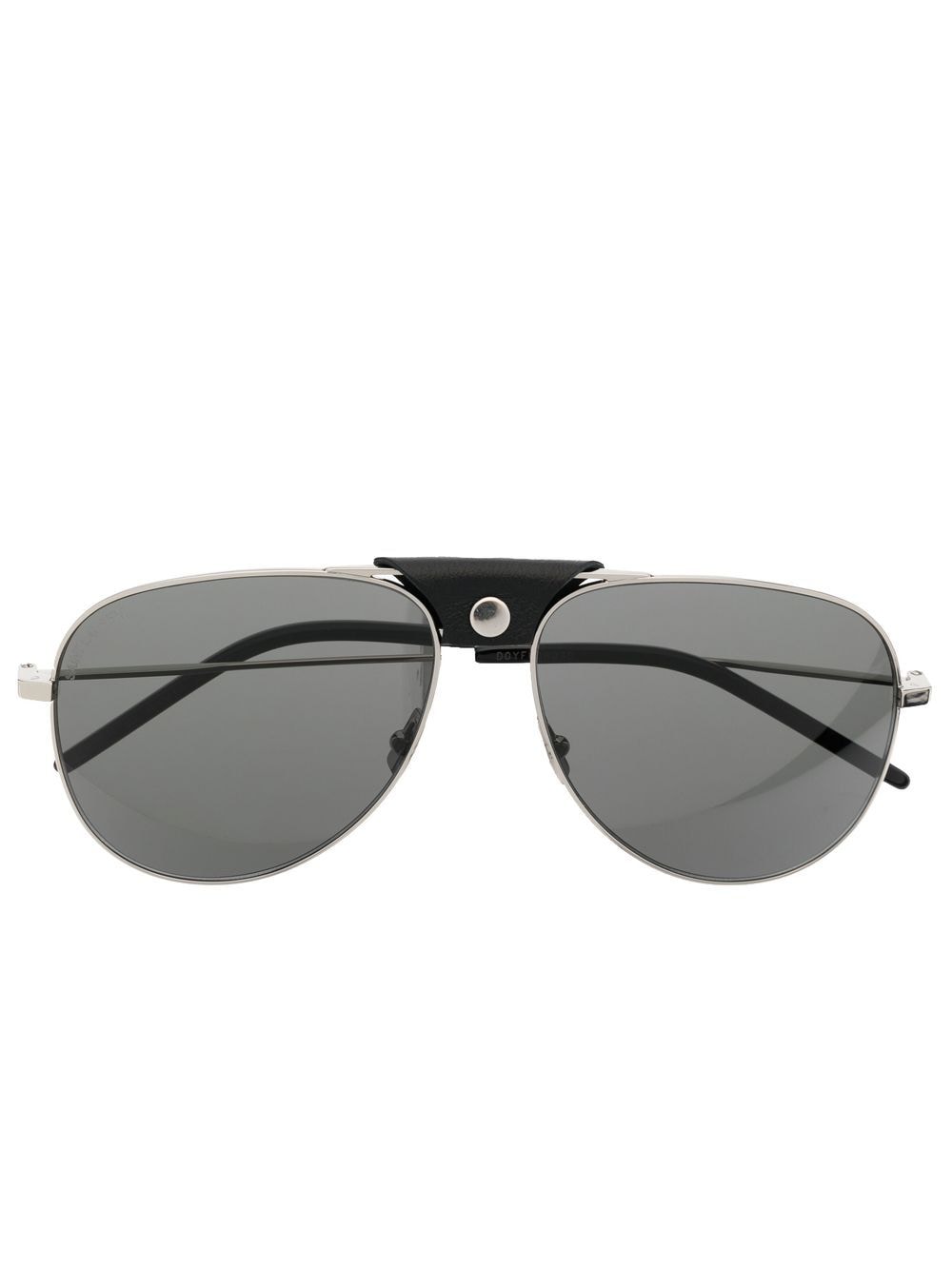 Saint Laurent pilot-frame sunglasses - Silver von Saint Laurent