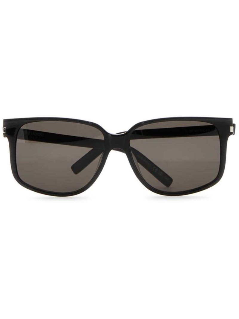 Saint Laurent rectangle-frame sunglasses - Black von Saint Laurent