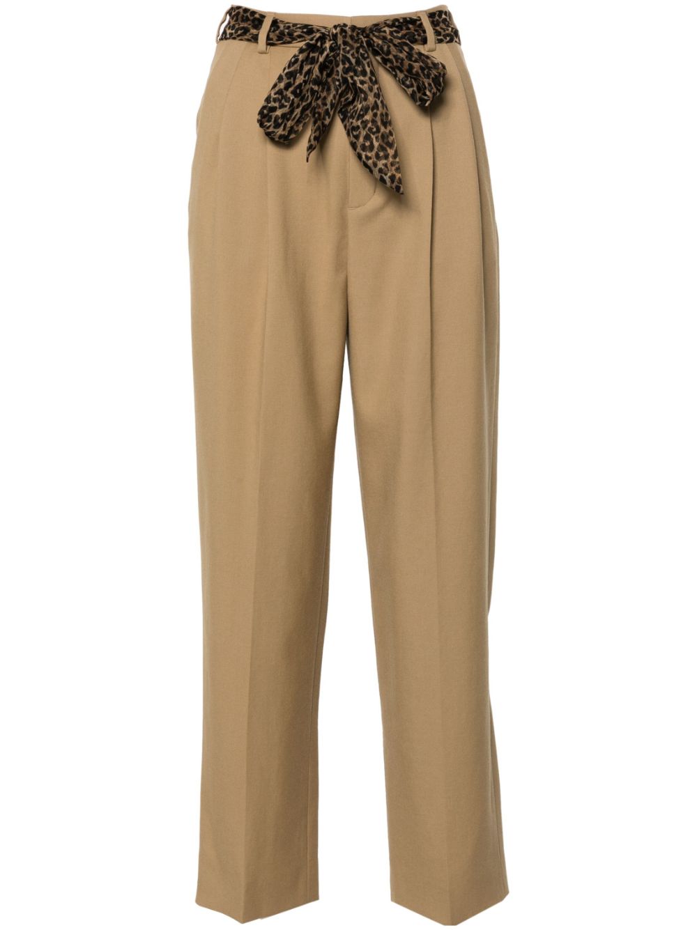 Saint Laurent pleated trousers - Neutrals von Saint Laurent