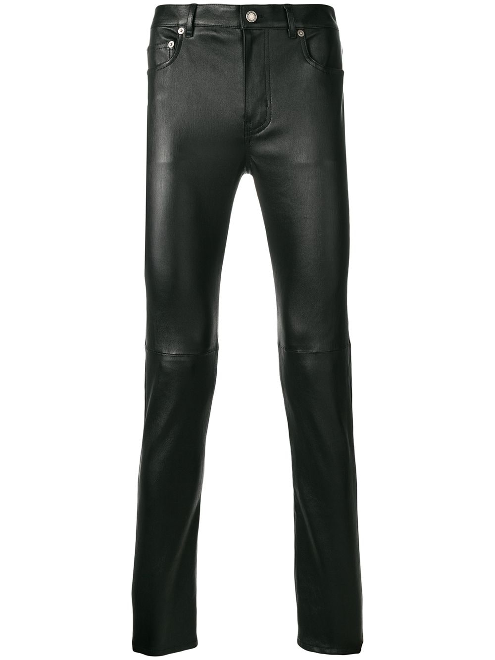 Saint Laurent skinny leather trousers - Black von Saint Laurent