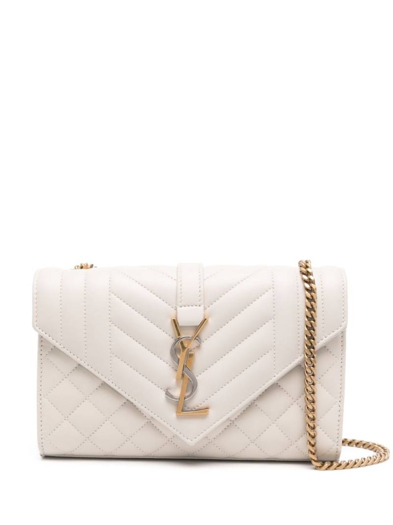 Saint Laurent small Envelope cross body bag - Neutrals von Saint Laurent