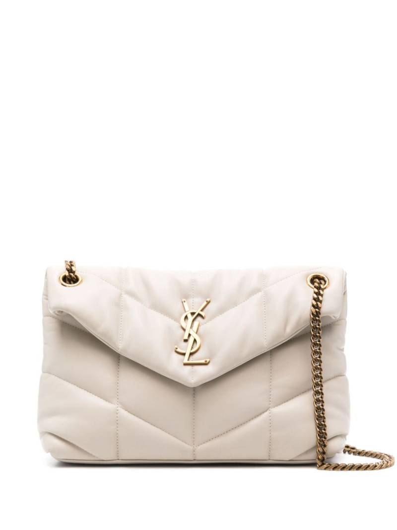 Saint Laurent small LouLou monogram shoulder bag - Neutrals von Saint Laurent