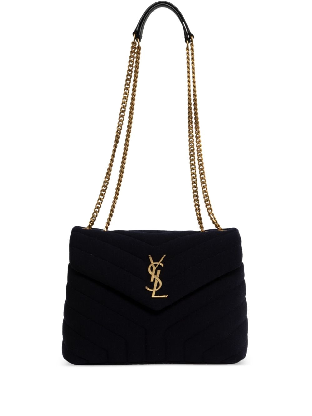 Saint Laurent small Loulou shoulder bag - Blue von Saint Laurent