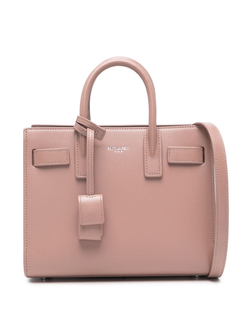 Saint Laurent small Sac de Jour leather tote bag - Pink von Saint Laurent