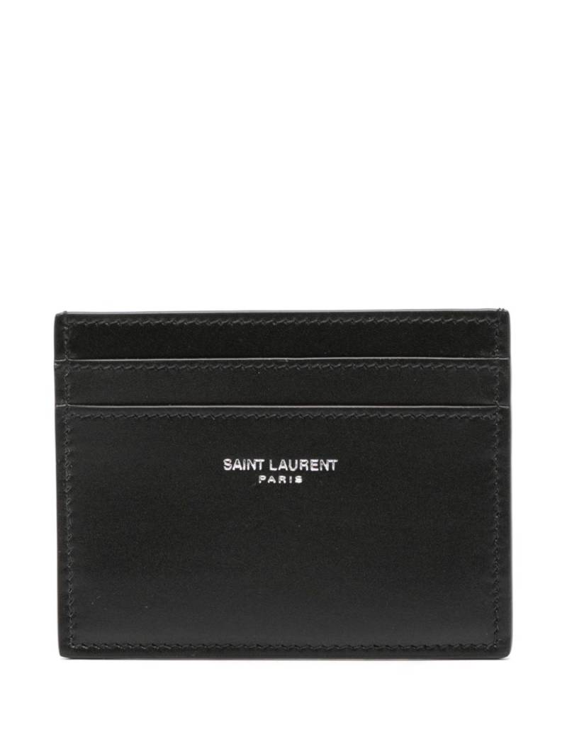 Saint Laurent Paris card case - Black von Saint Laurent