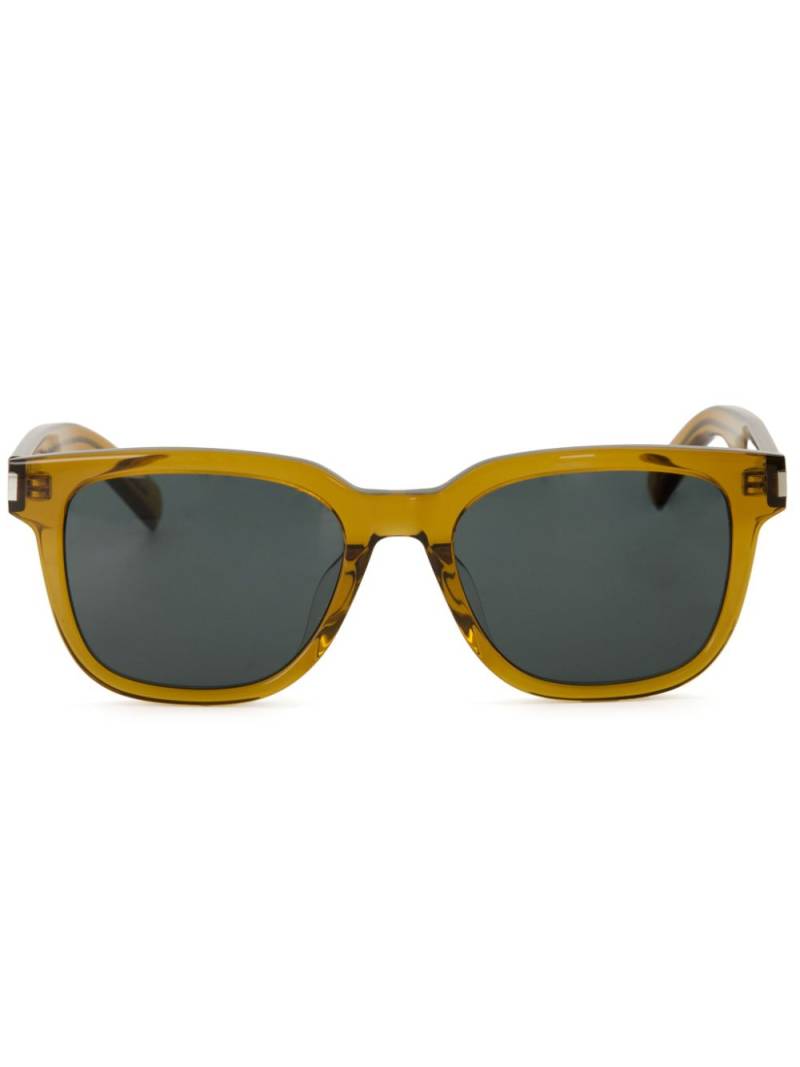 Saint Laurent square-frame sunglasses - Yellow von Saint Laurent