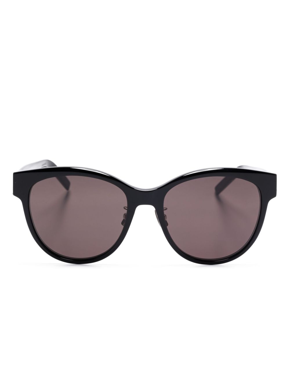 Saint Laurent round-frame sunglasses - Black von Saint Laurent