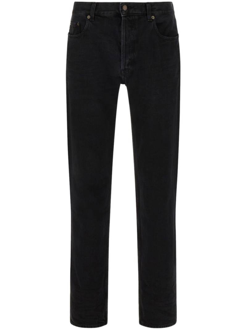 Saint Laurent straight jeans - Black von Saint Laurent