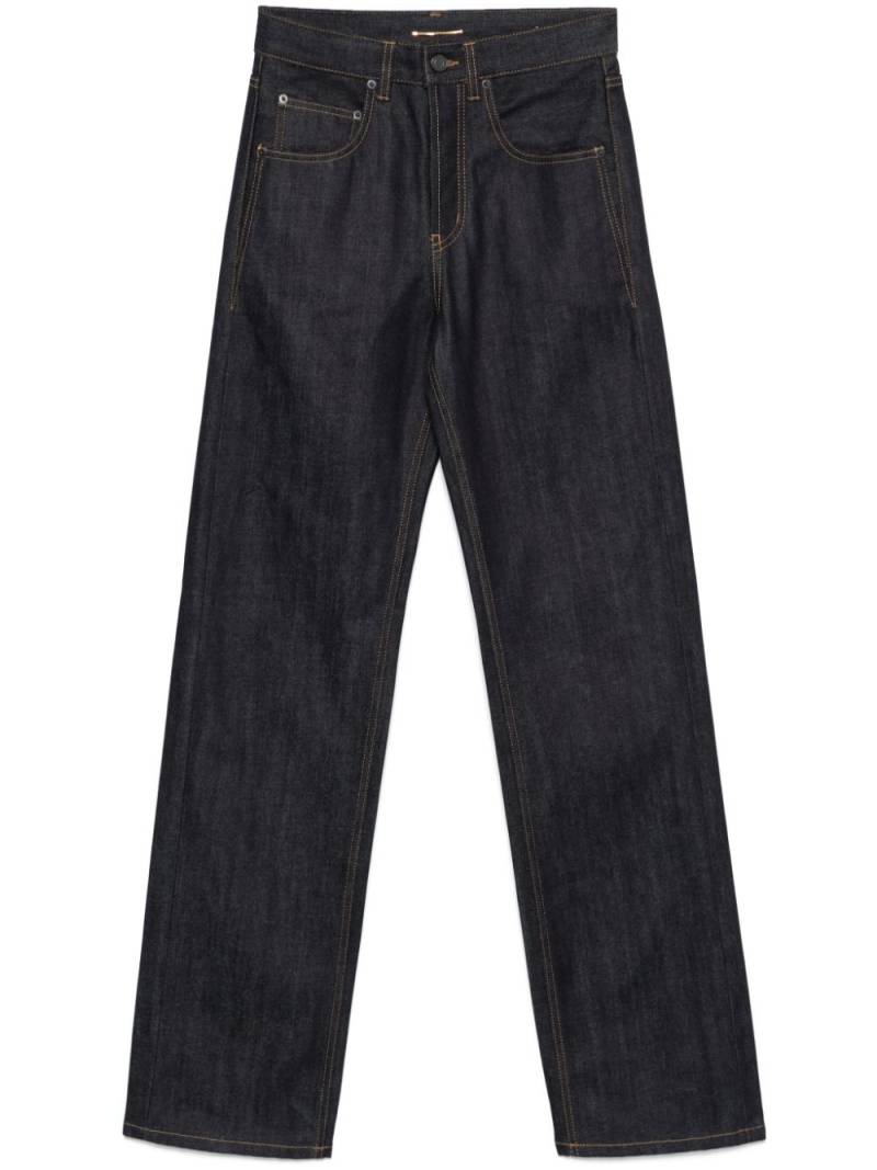 Saint Laurent straight-leg jeans - Blue von Saint Laurent