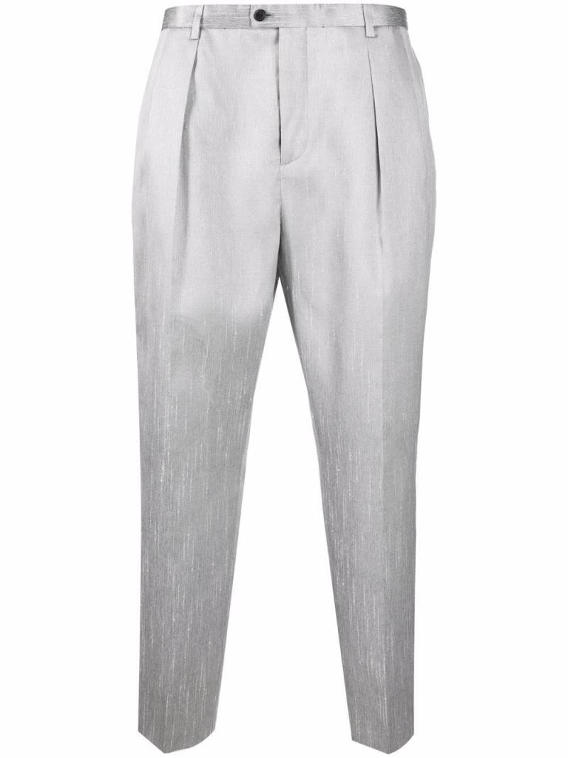 Saint Laurent tailored-cut trousers - Grey von Saint Laurent