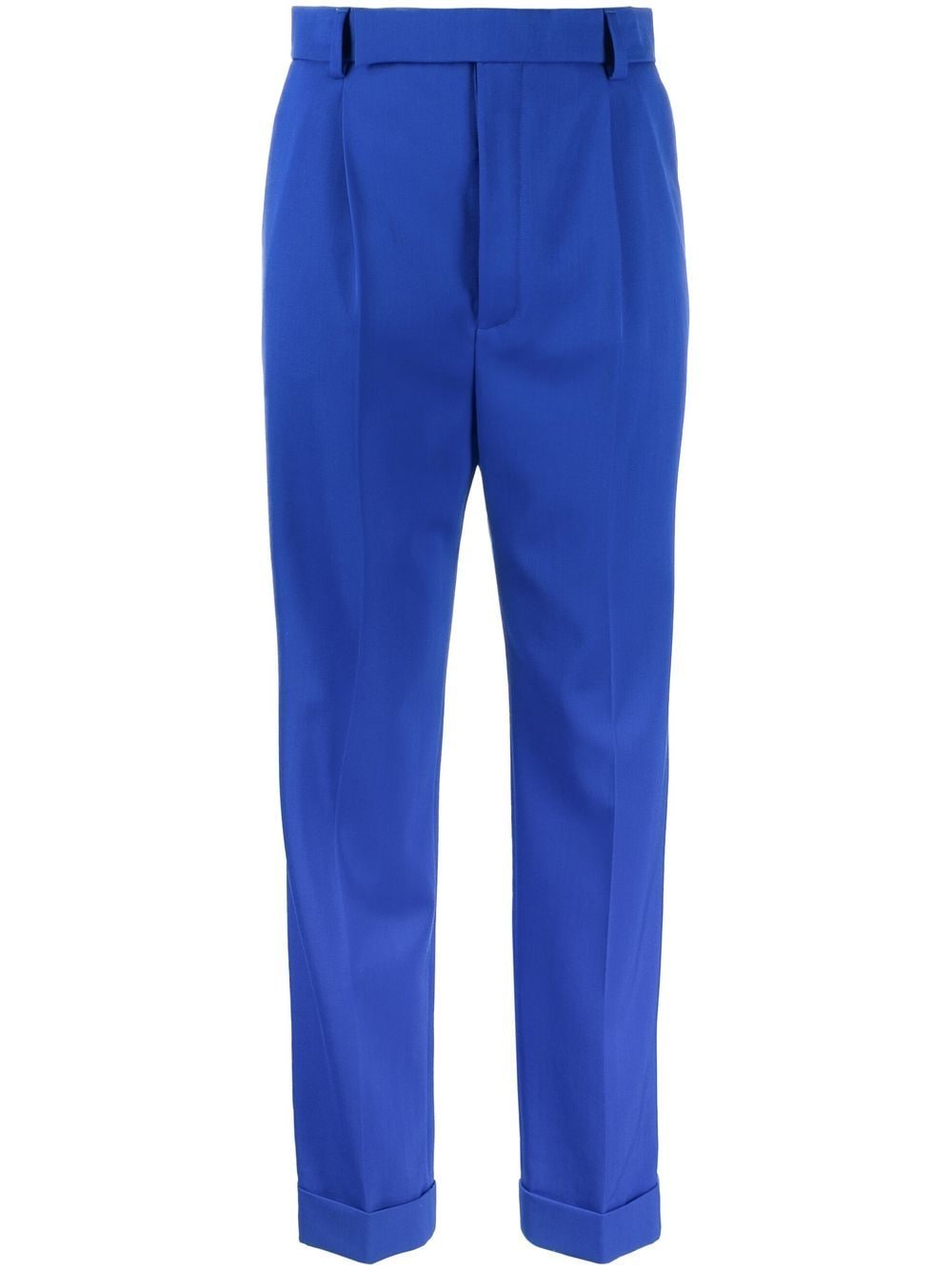 Saint Laurent tailored gabardine trousers - Blue von Saint Laurent