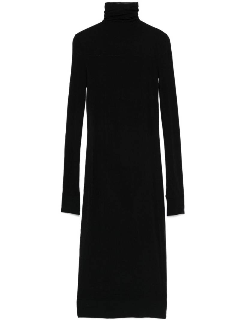 Saint Laurent turtleneck dress - Black von Saint Laurent