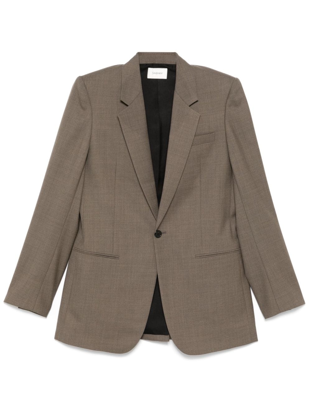 Saint Laurent wool blazer - Brown von Saint Laurent