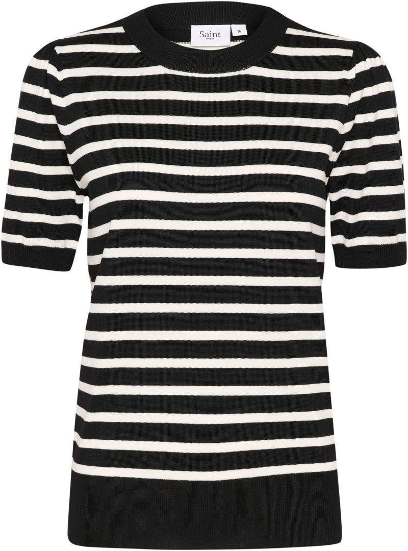 Saint Tropez Kurzarmpullover »MilaSZ SS Striped« von Saint Tropez