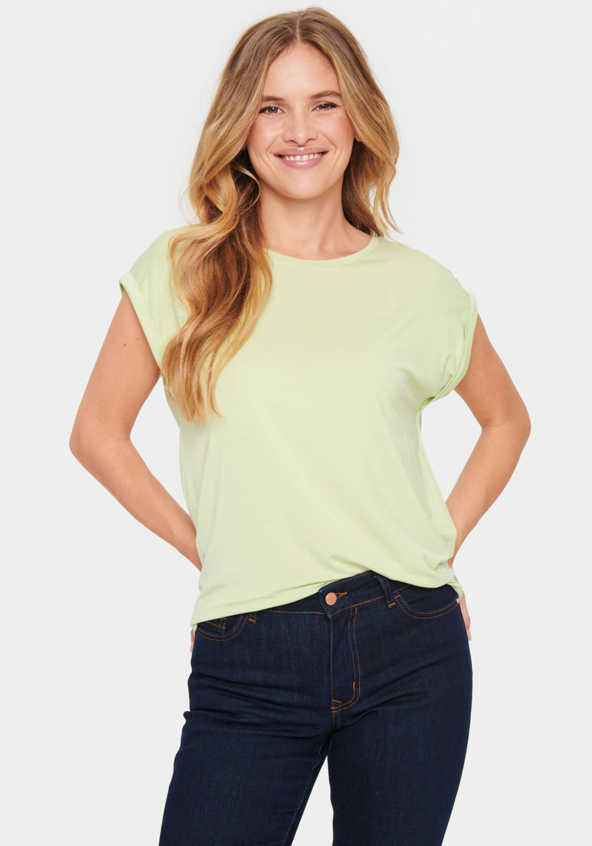 Saint Tropez Kurzarmshirt »U1520, AdeliaSZ T-Shirt« Saint Tropez Kurzarmshirt »U1520, AdeliaSZ T-Shirt« von Saint Tropez