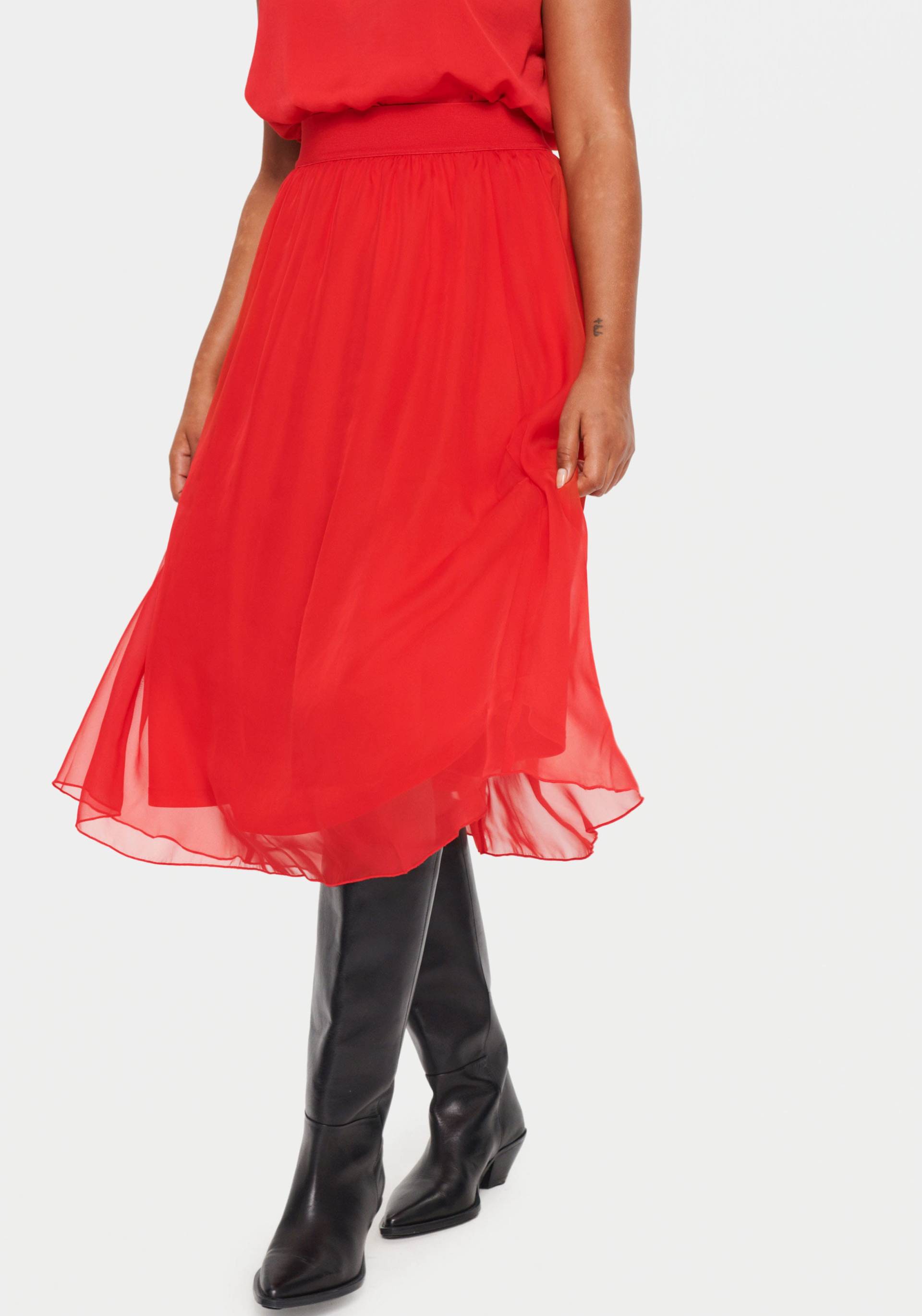 Saint Tropez Midirock »CoralSZ Skirt«, aus Chiffon Saint Tropez Midirock »CoralSZ Skirt«, aus Chiffon von Saint Tropez