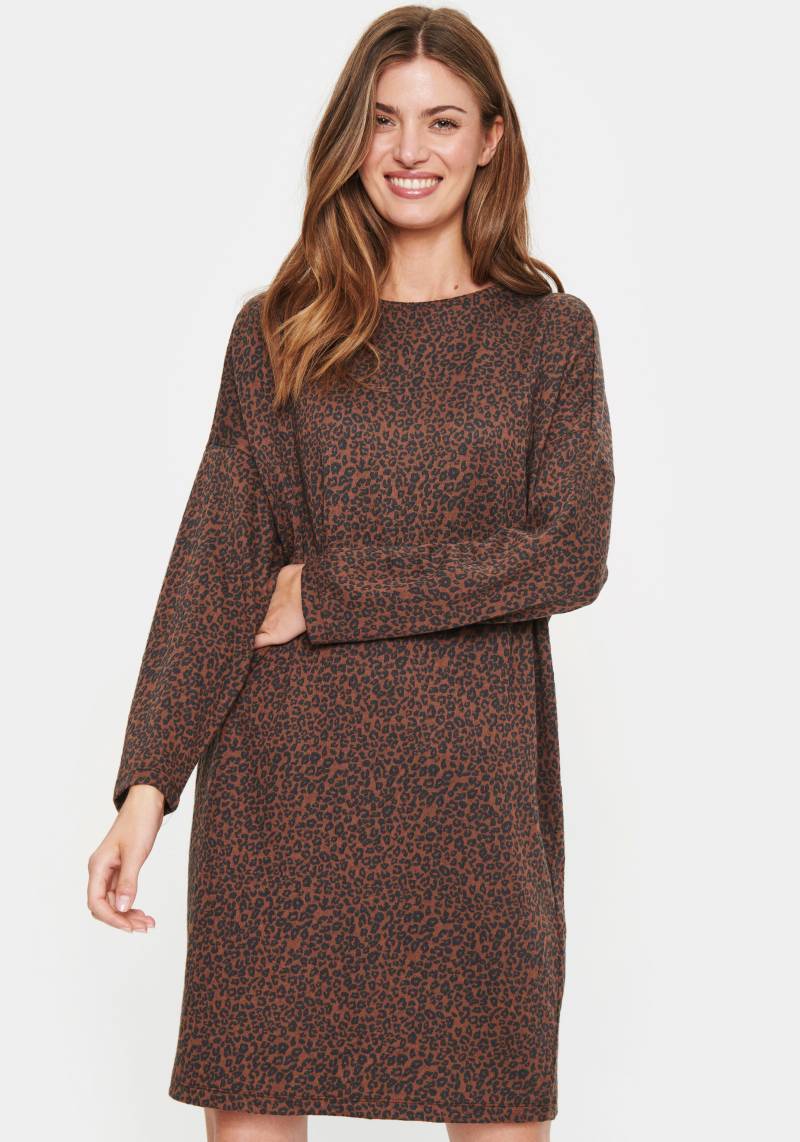 Saint Tropez Midikleid »Pen Dress«, Animal Print-Design von Saint Tropez