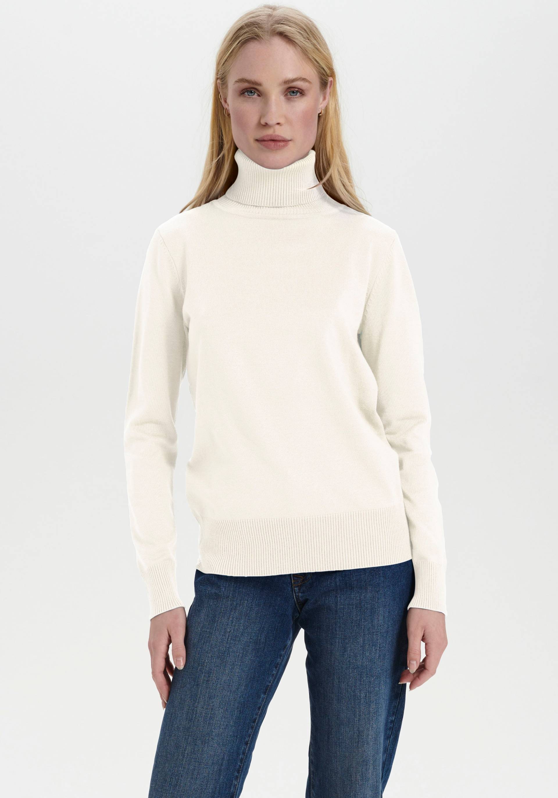 Saint Tropez Rollkragenpullover »MilaSZ J2046«, mit Viskose von Saint Tropez