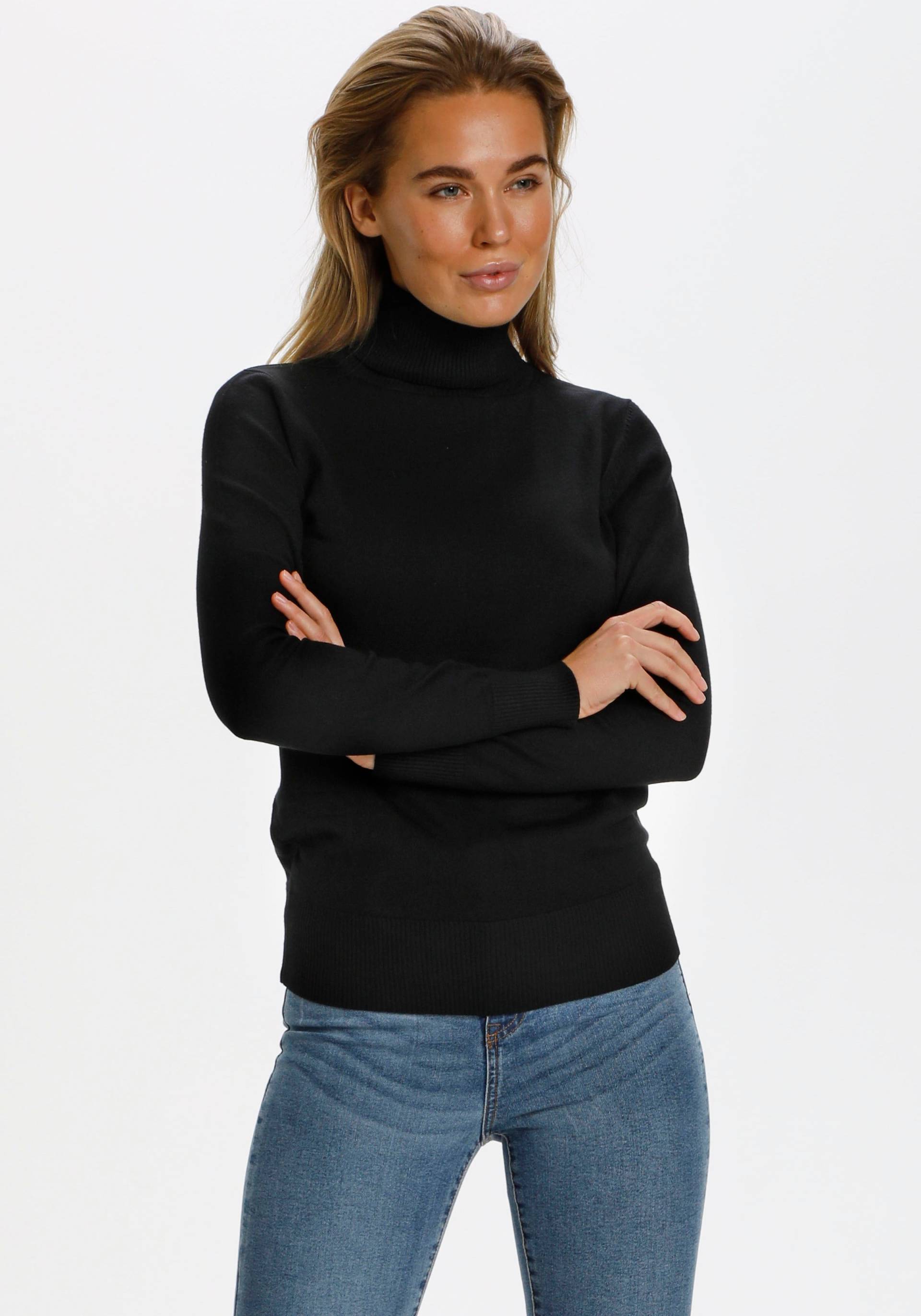 Saint Tropez Rollkragenpullover »MilaSZ J2046«, mit Viskose Saint Tropez Rollkragenpullover »MilaSZ J2046«, mit Viskose von Saint Tropez