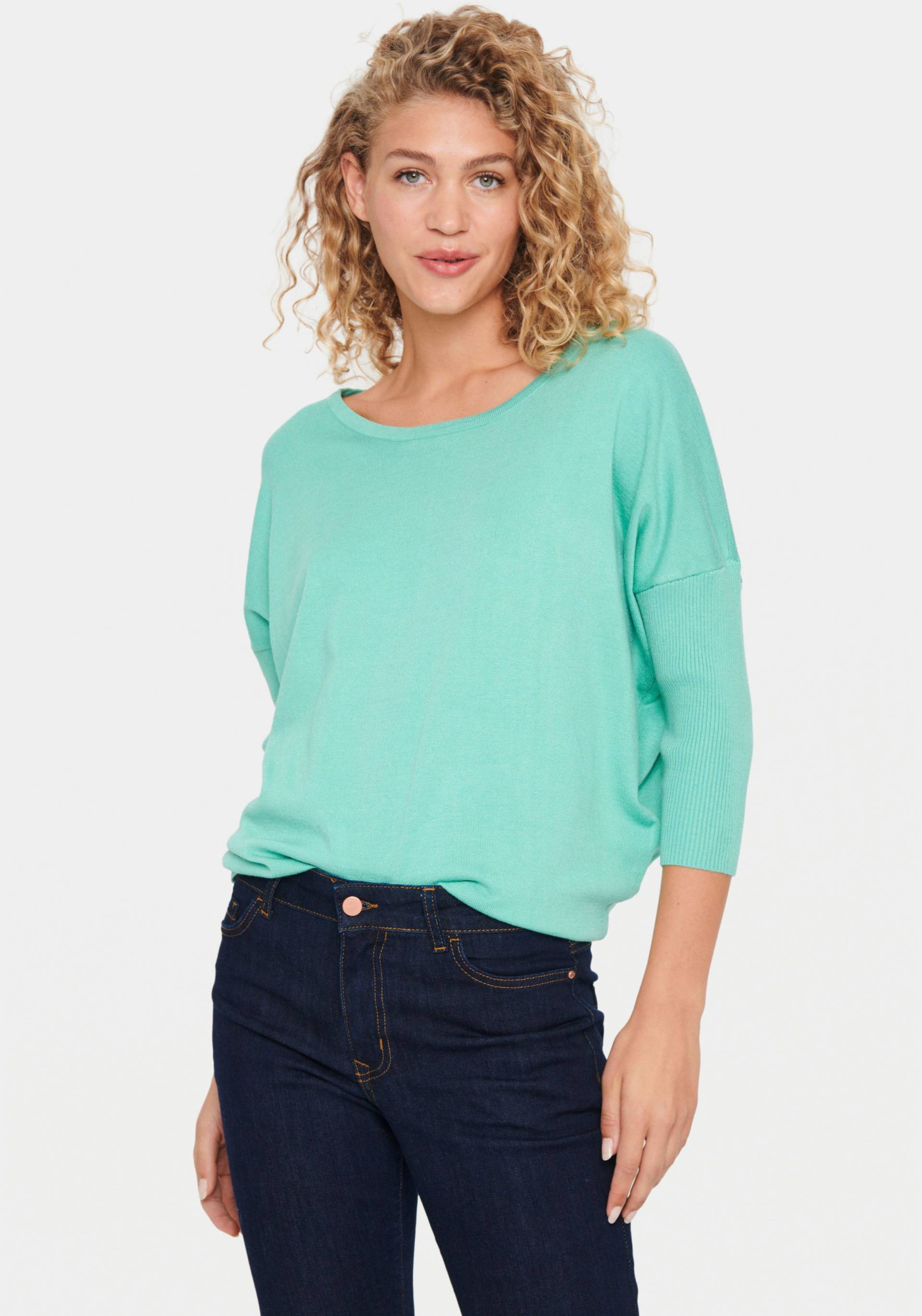 Saint Tropez Rundhalspullover »A2561, MilaSZ R-Neck Pullover« von Saint Tropez