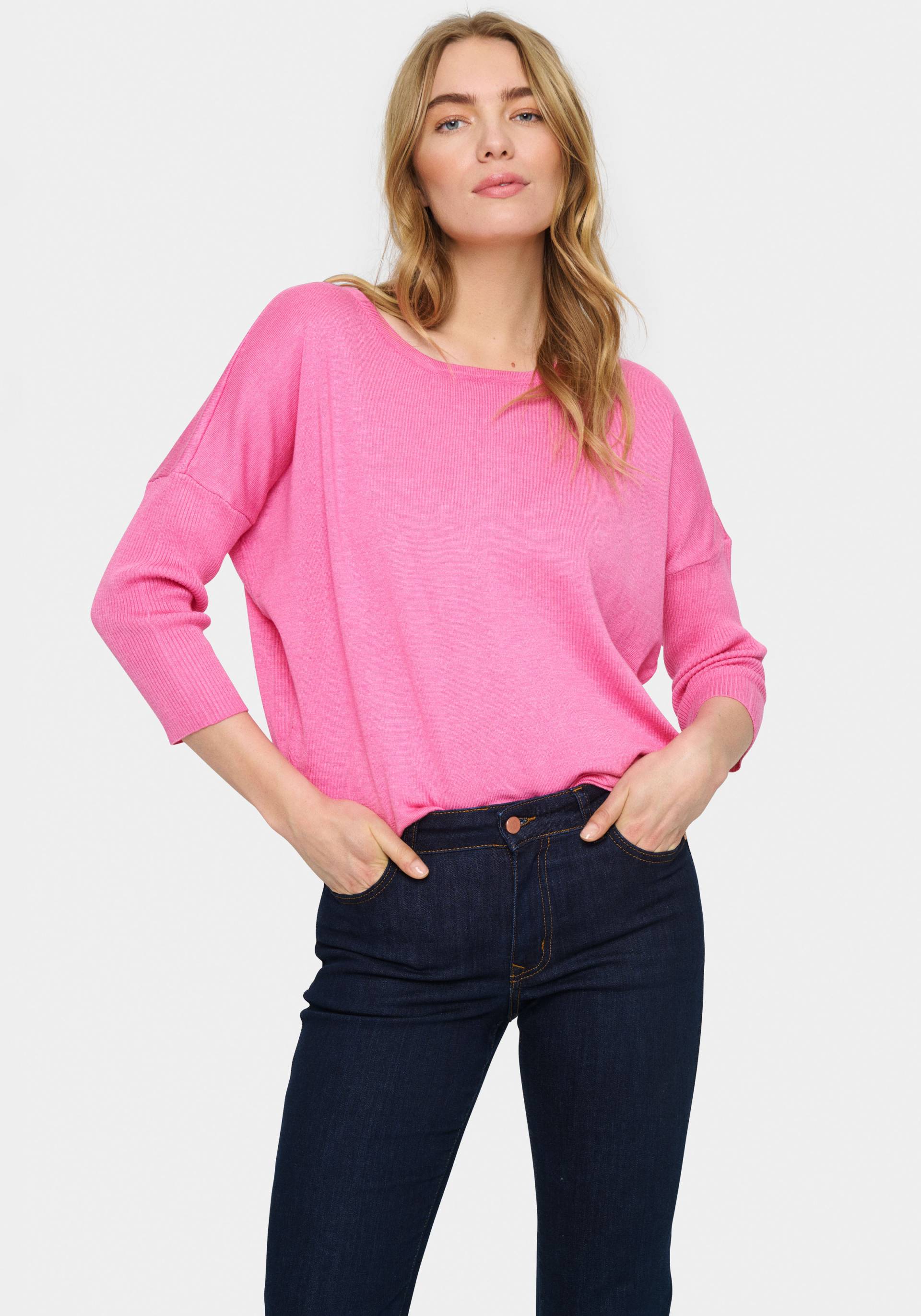 Saint Tropez Rundhalspullover »A2561, MilaSZ R-Neck Pullover« von Saint Tropez