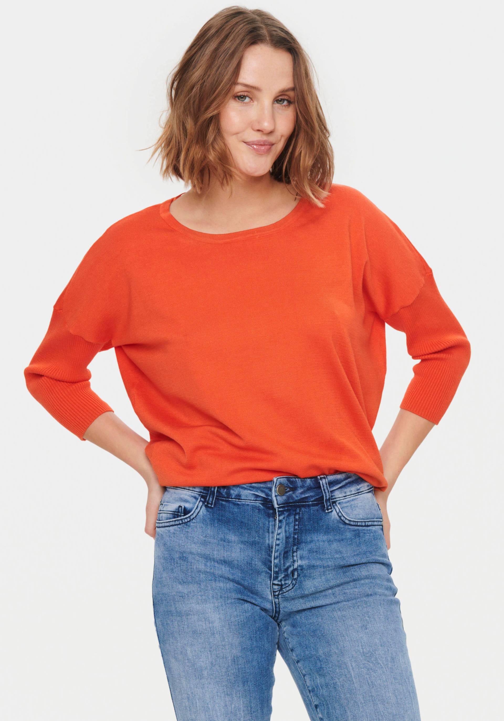 Saint Tropez Rundhalspullover »A2561, MilaSZ R-Neck« Saint Tropez Rundhalspullover »A2561, MilaSZ R-Neck« von Saint Tropez