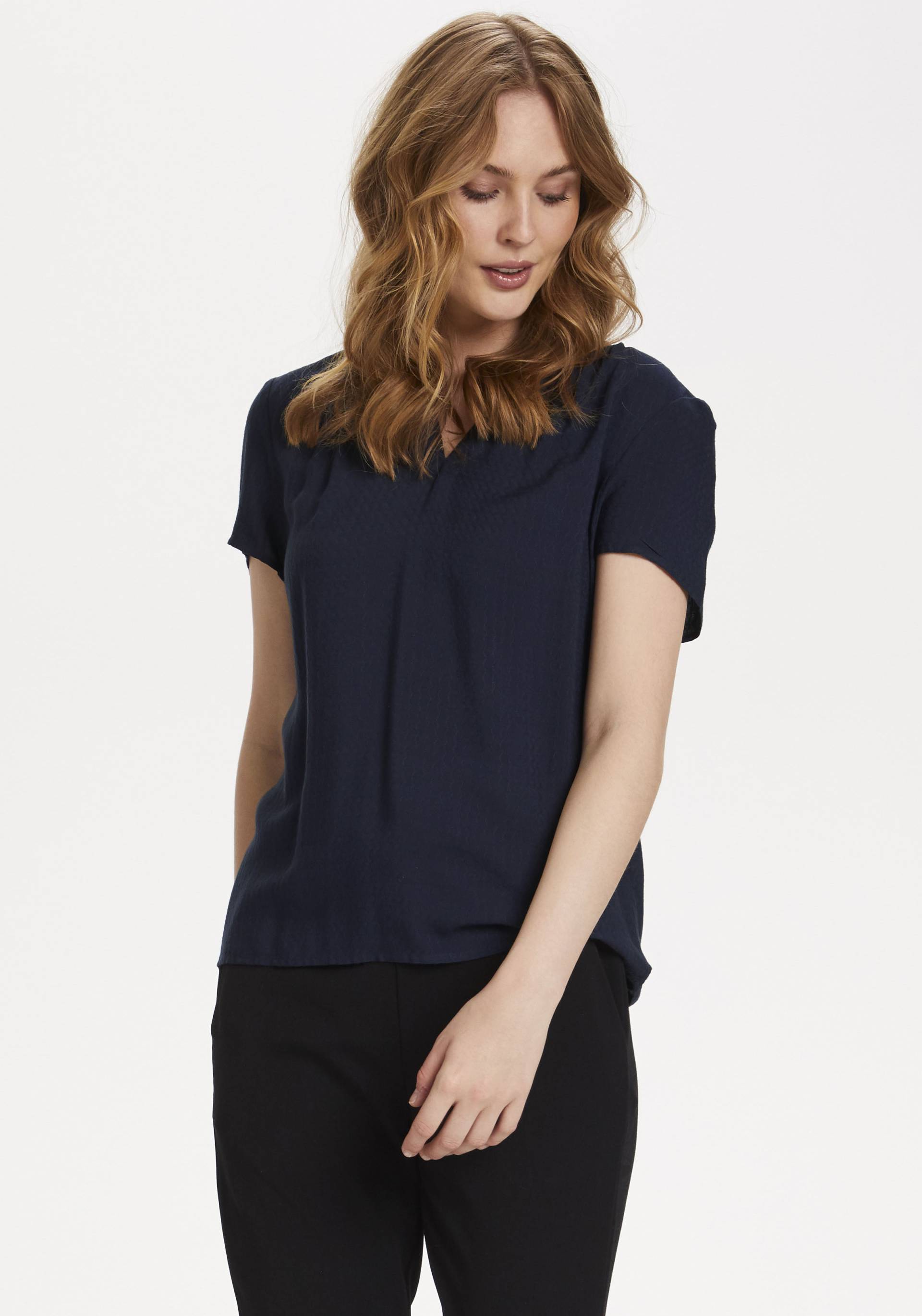 Saint Tropez Shirtbluse »BrittaSZ SS Top« von Saint Tropez