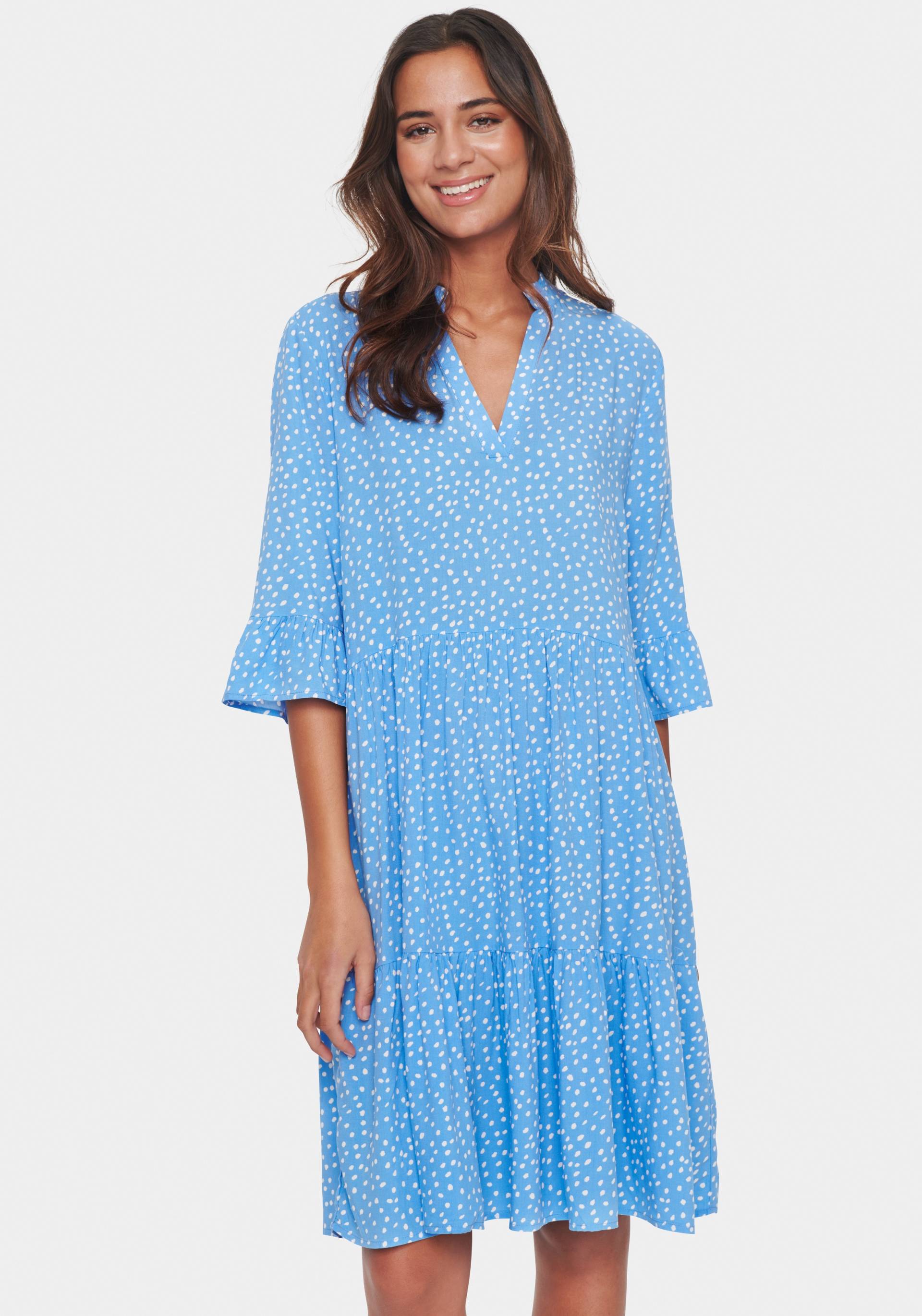 Saint Tropez Blusenkleid »EdaSZ Dress«, mit Volant und 3/4 Ärmel Saint Tropez Blusenkleid »EdaSZ Dress«, mit Volant und 3/4 Ärmel von Saint Tropez