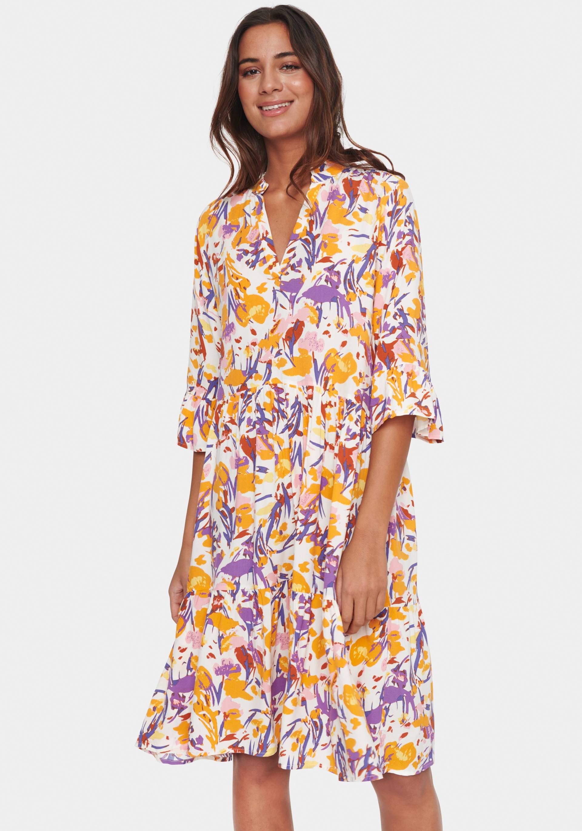 Saint Tropez Blusenkleid »EdaSZ Dress«, mit Volant und 3/4 Ärmel Saint Tropez Blusenkleid »EdaSZ Dress«, mit Volant und 3/4 Ärmel von Saint Tropez