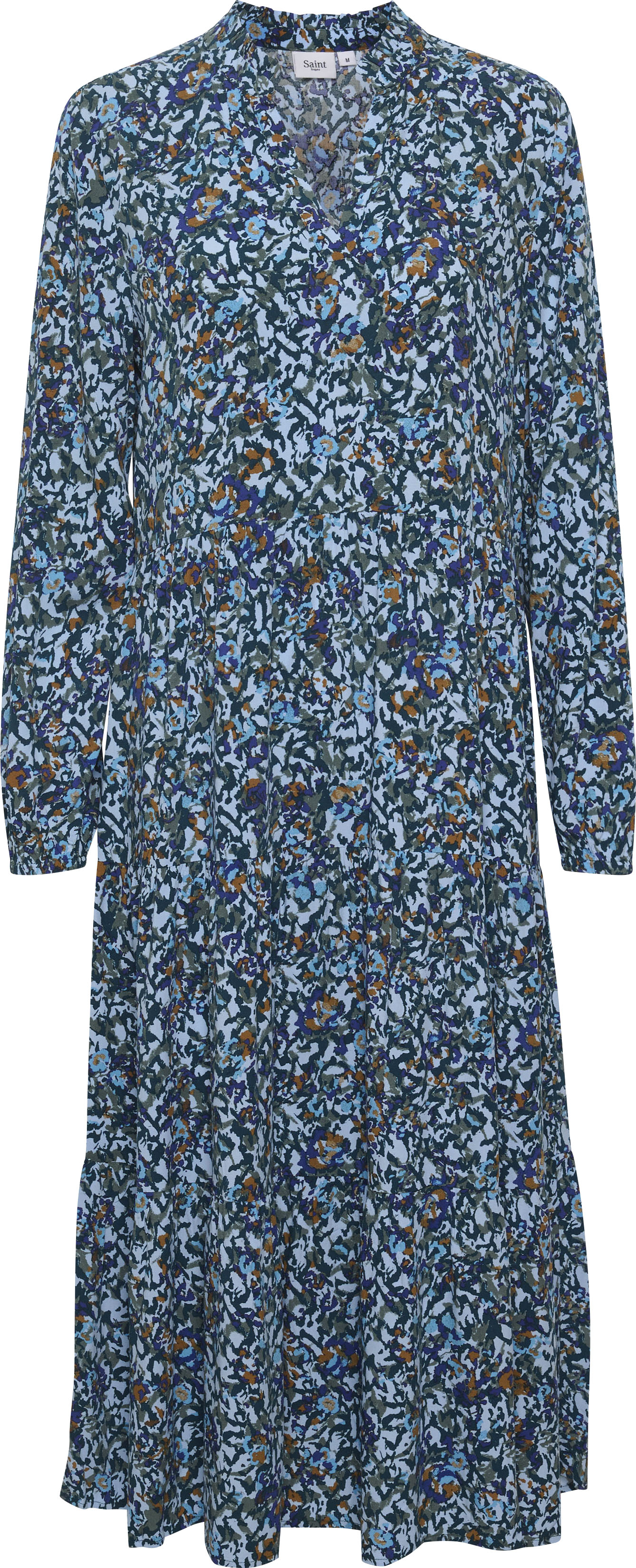 Saint Tropez Sommerkleid »EdaSZ Maxi Dress«, mit Volant von Saint Tropez