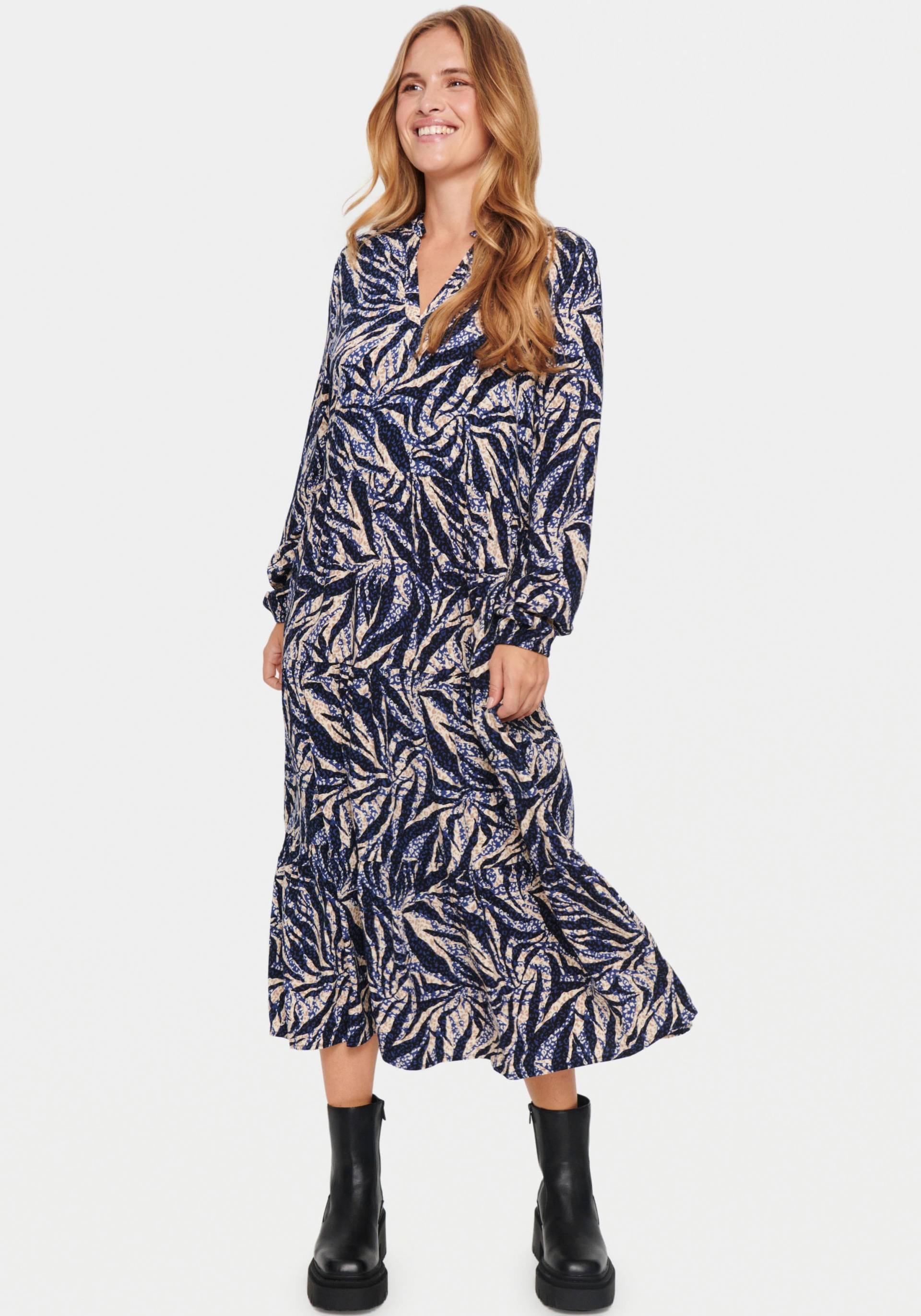 Saint Tropez Sommerkleid »EdaSZ Maxi Dress«, mit Volant Saint Tropez Sommerkleid »EdaSZ Maxi Dress«, mit Volant von Saint Tropez