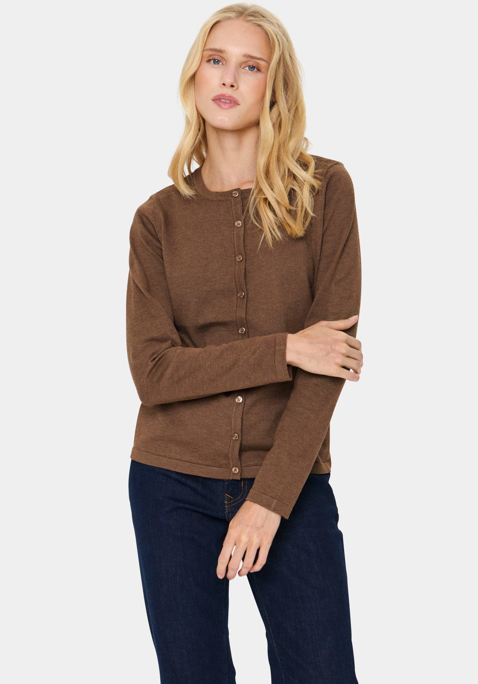 Saint Tropez Strickjacke »A8661, MilaSZ R-Neck Cardigan« von Saint Tropez