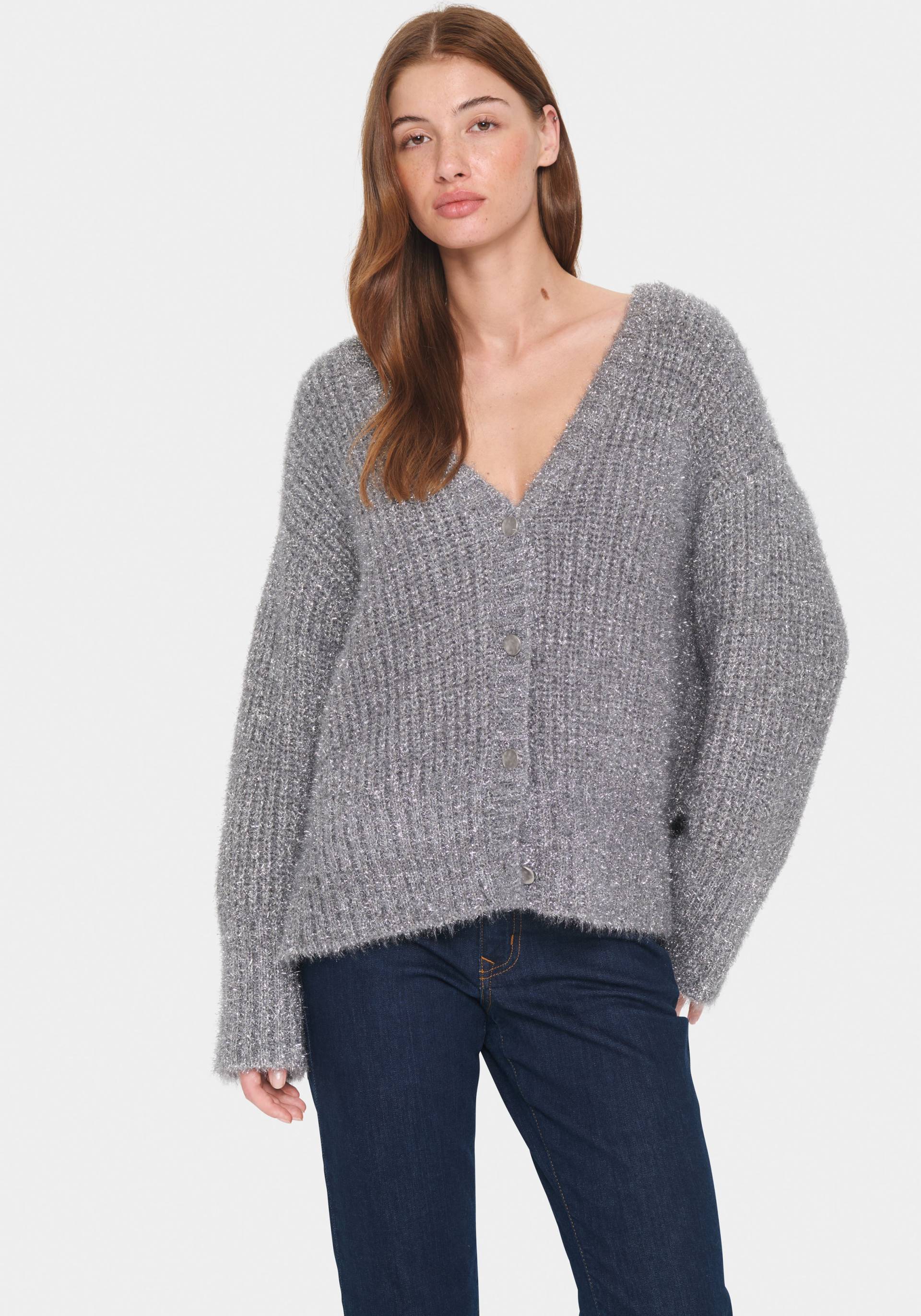 Saint Tropez Strickjacke »HalfaSZ Cardigan«, mit Glitzereffekt Saint Tropez Strickjacke »HalfaSZ Cardigan«, mit Glitzereffekt von Saint Tropez