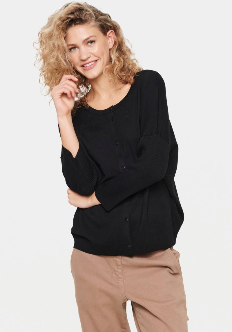 Saint Tropez Strickjacke »MilaSZ Rib SL Cardigan« von Saint Tropez