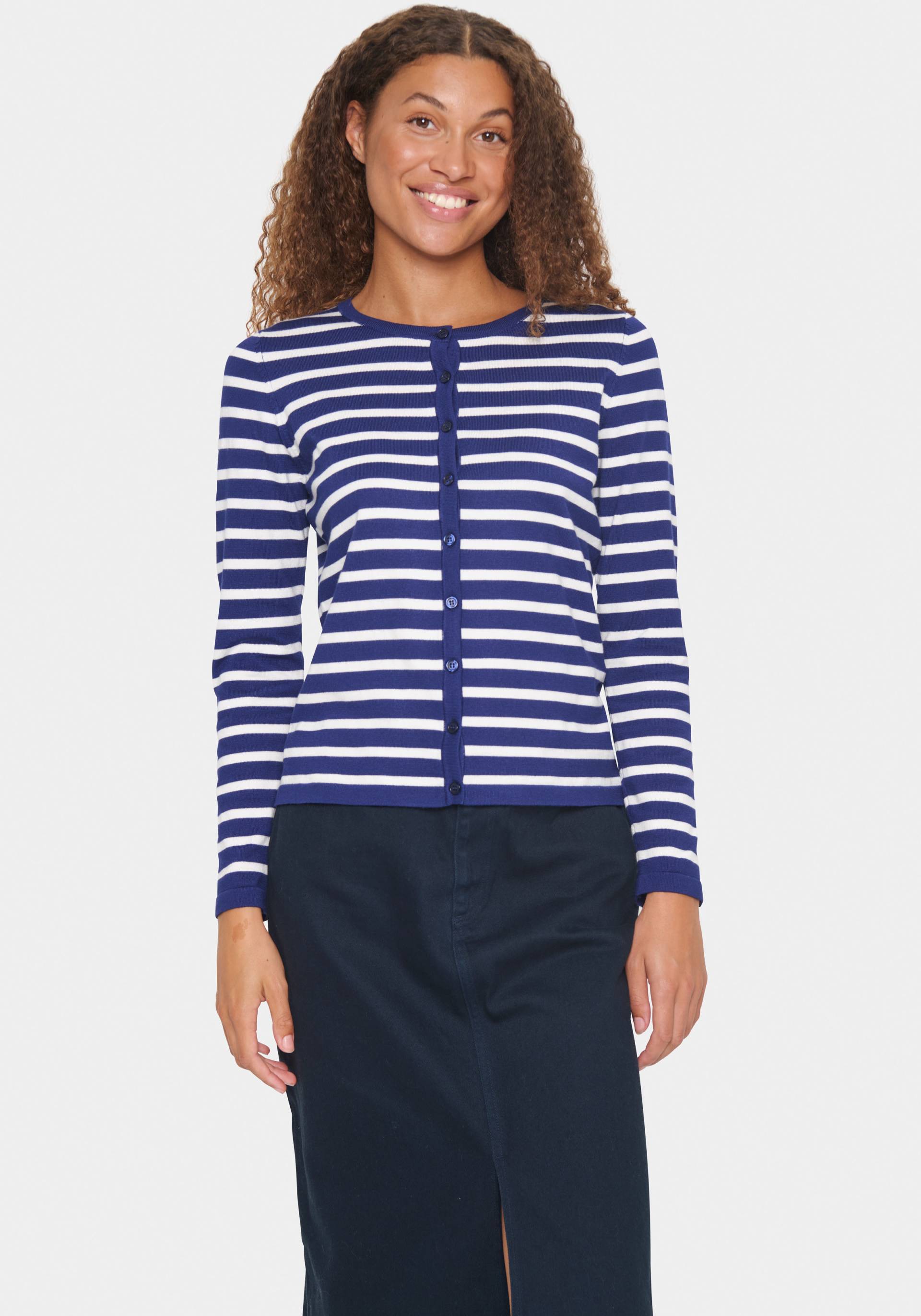 Saint Tropez Strickjacke »MilaSZ Striped Cardigan« von Saint Tropez