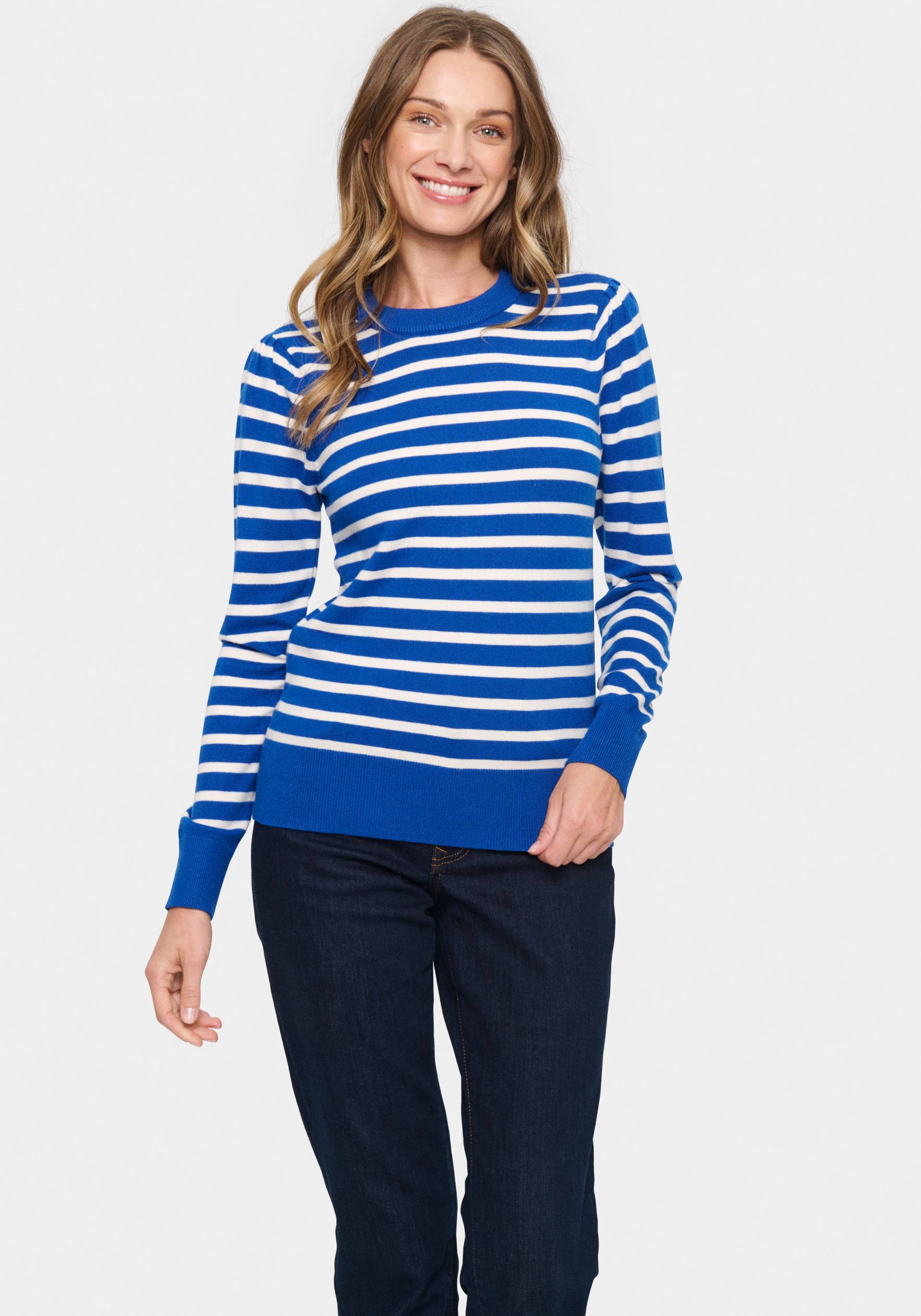 Saint Tropez Rundhalspullover »FikamSZ LS« Saint Tropez Rundhalspullover »FikamSZ LS« von Saint Tropez