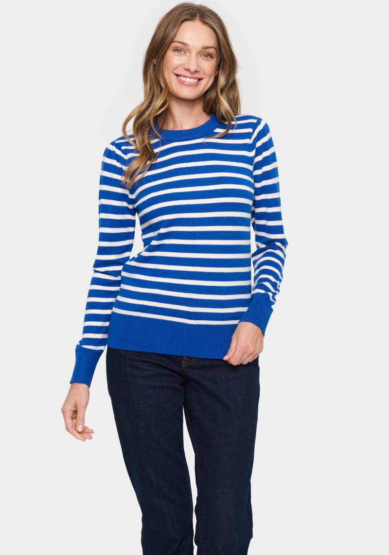 Saint Tropez Strickpullover »FikamSZ LS Pullover« von Saint Tropez